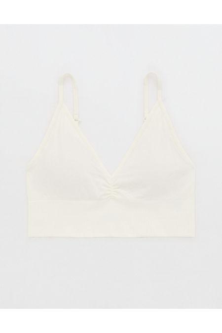 Superchill Seamless Mix Ruched Bralette Women's Product Image