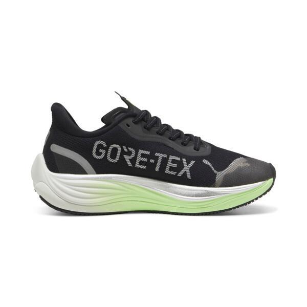 PUMA Velocity NITROâ¢ 3 GORE-TEXÂ® Women's Running Shoes in Black/Silver/Fizzy Apple Product Image