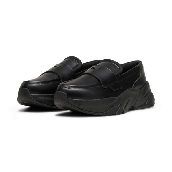 PUMA Sophyr Loafer Women Shoes in Alpine Snow/Black Product Image