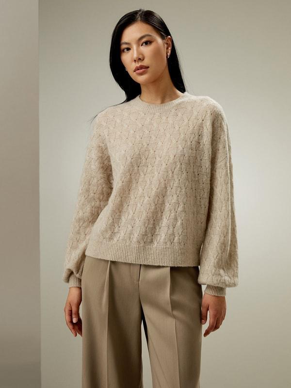 Silk-cashmere Blend Sweater Product Image