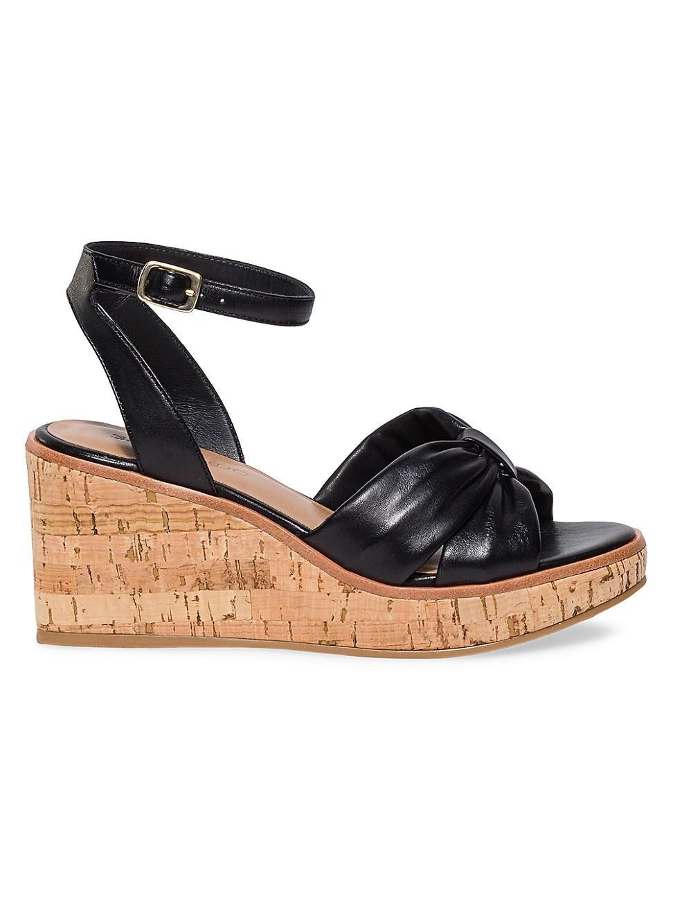 Womens Kearny Leather Wedge Sandals product image