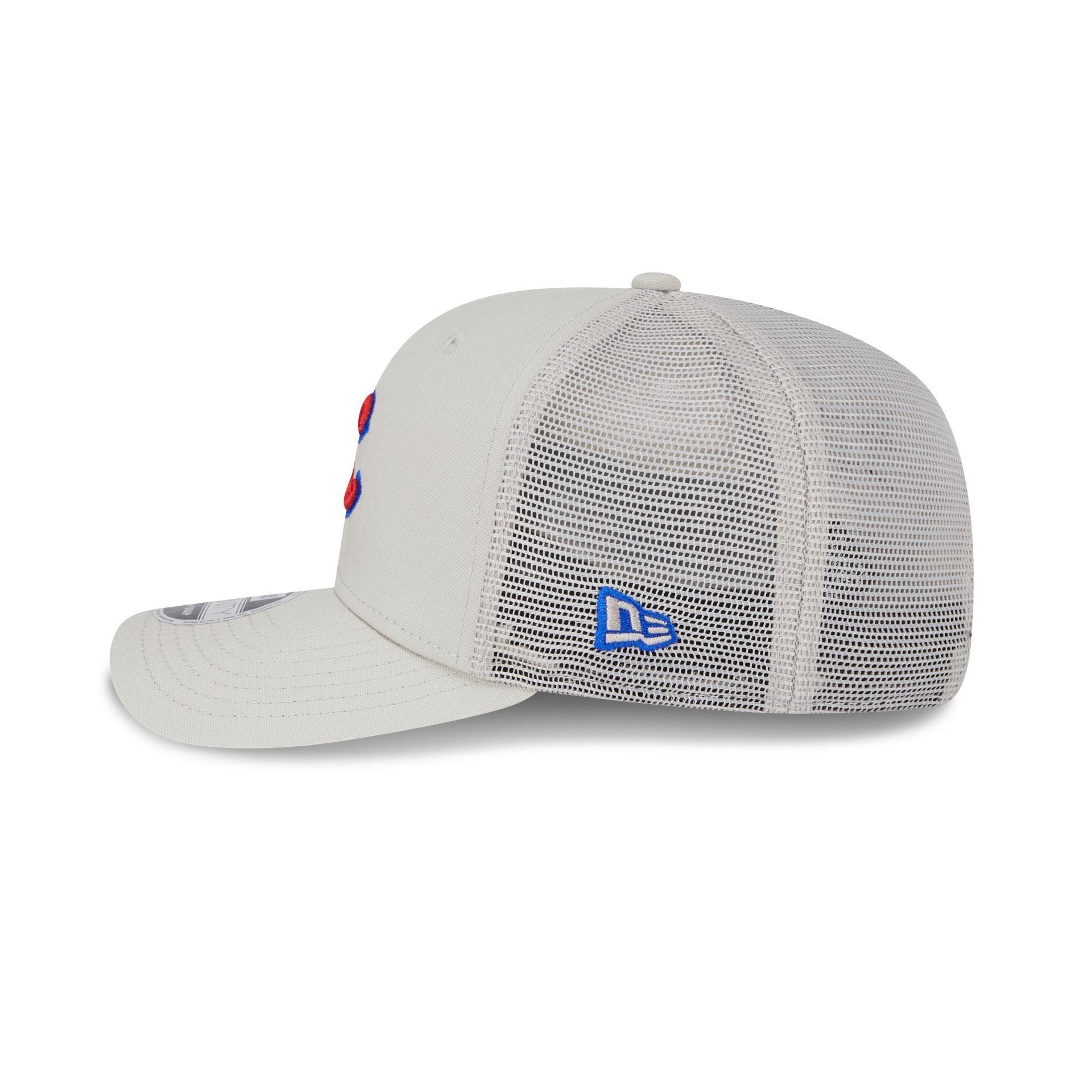 Chicago Cubs Canvas 9SEVENTY Trucker Hat Male Product Image