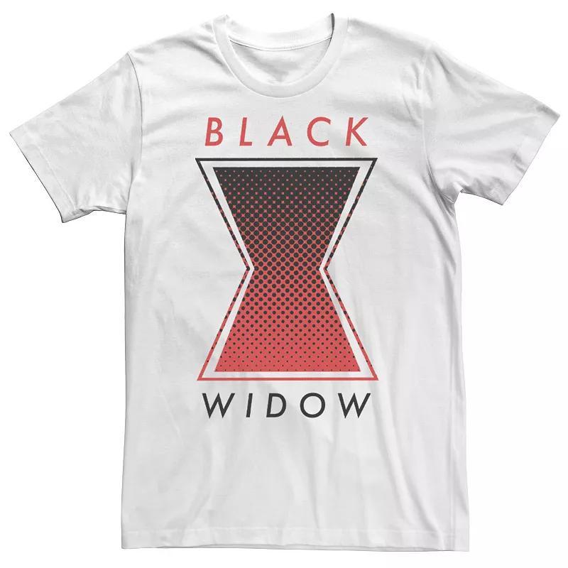 Mens Marvel Black Widow Gradient Logo Tee Product Image