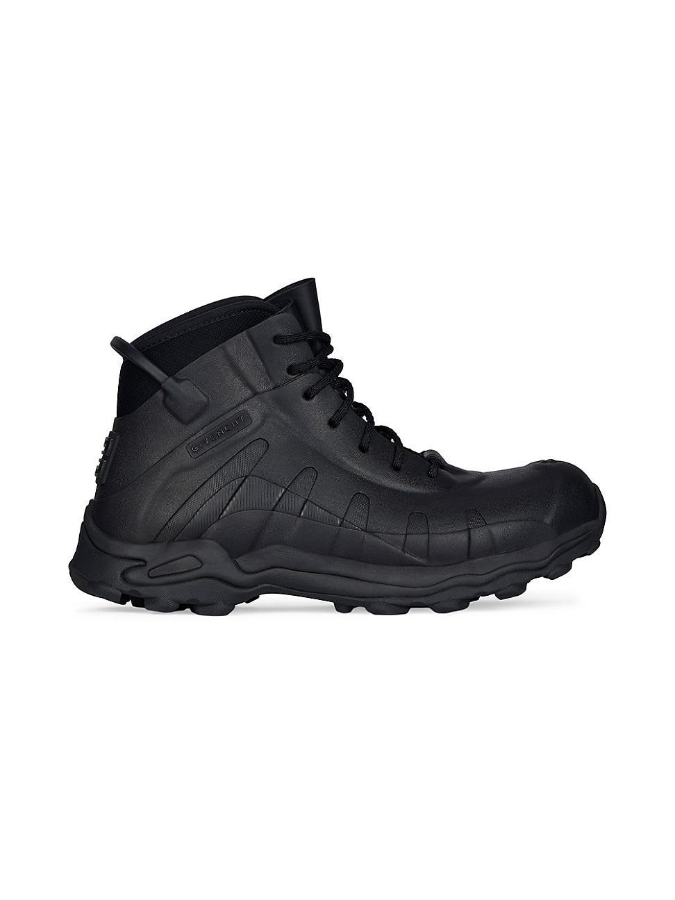 Mens Bogs Lace Up Boots in Rubber and Neoprene Product Image