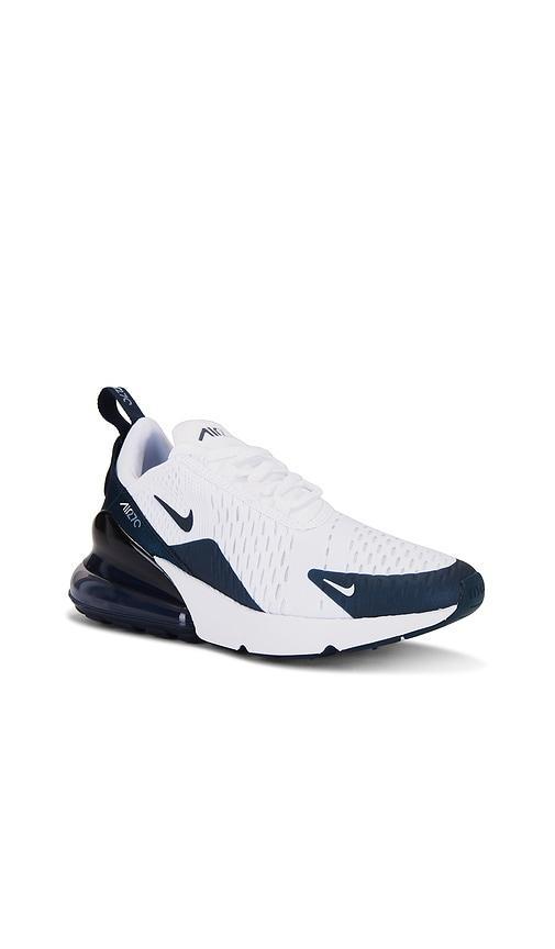 NIKE Air Max 270 "white Armory Navy" Sneakers In Armory Navy/white/ashen Slate Product Image