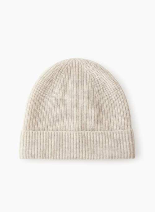 cashmere rib beanie Product Image