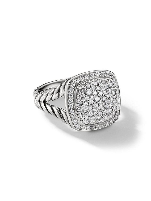 Womens Albion Ring with Pav Diamonds Product Image