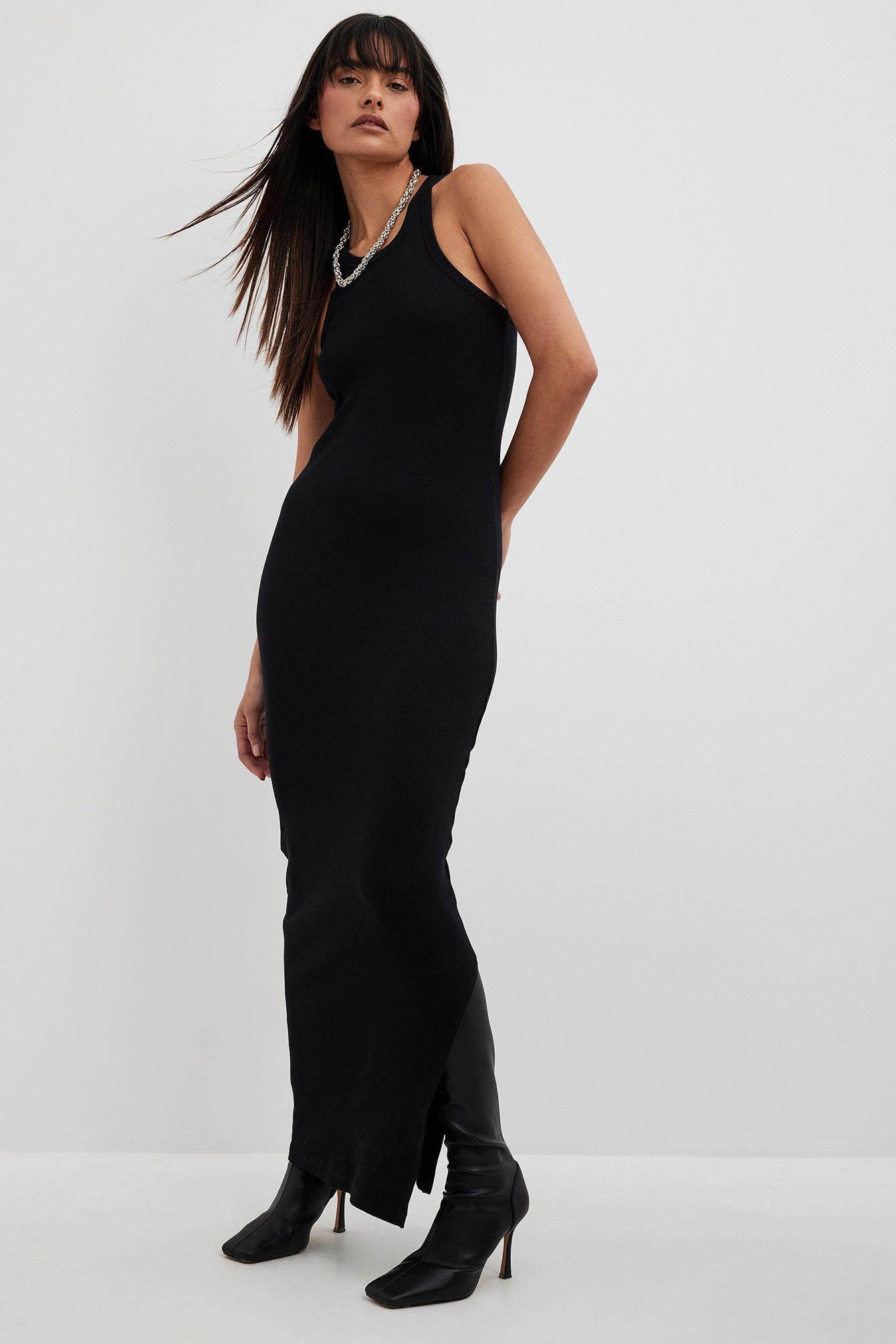 Ribbed Maxi Dress Product Image