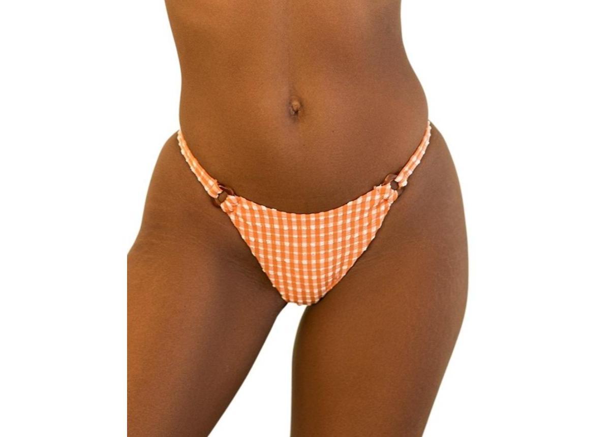 Dippin Daisys Womens Halle Cheeky Bikini Bottom in Orange Product Image