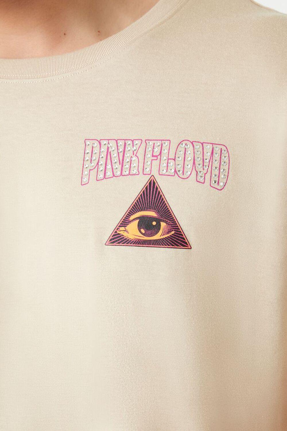 Rhinestone Pink Floyd Graphic Tee | Forever 21 Product Image