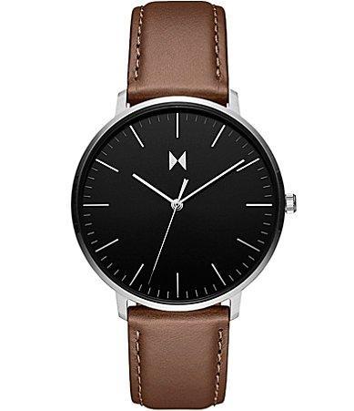 MVMT Legacy Leather Strap Watch, 42mm Product Image