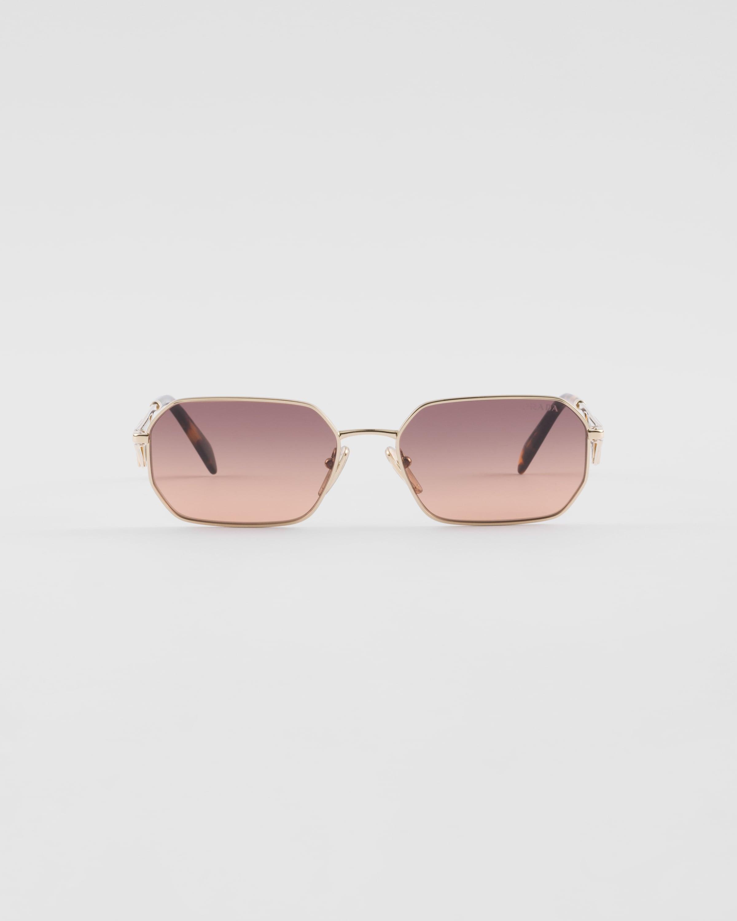 Sunglasses with Prada triangle logo Product Image