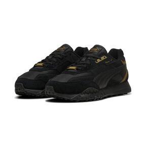 PUMA Blktop Rider Men's Sneakers in Black/Wild Willow Product Image