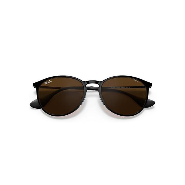 Ray-Ban Erika Metal Evolve Sunglasses Frame Blue Lenses Product Image