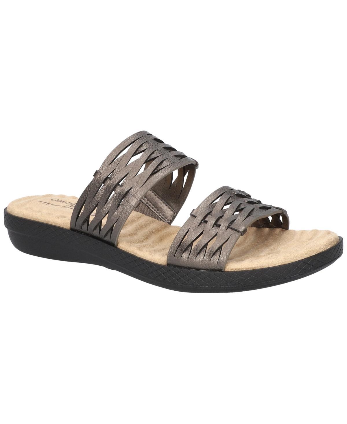 Easy Street Agata Womens Comfort Wave Slide Sandals Product Image