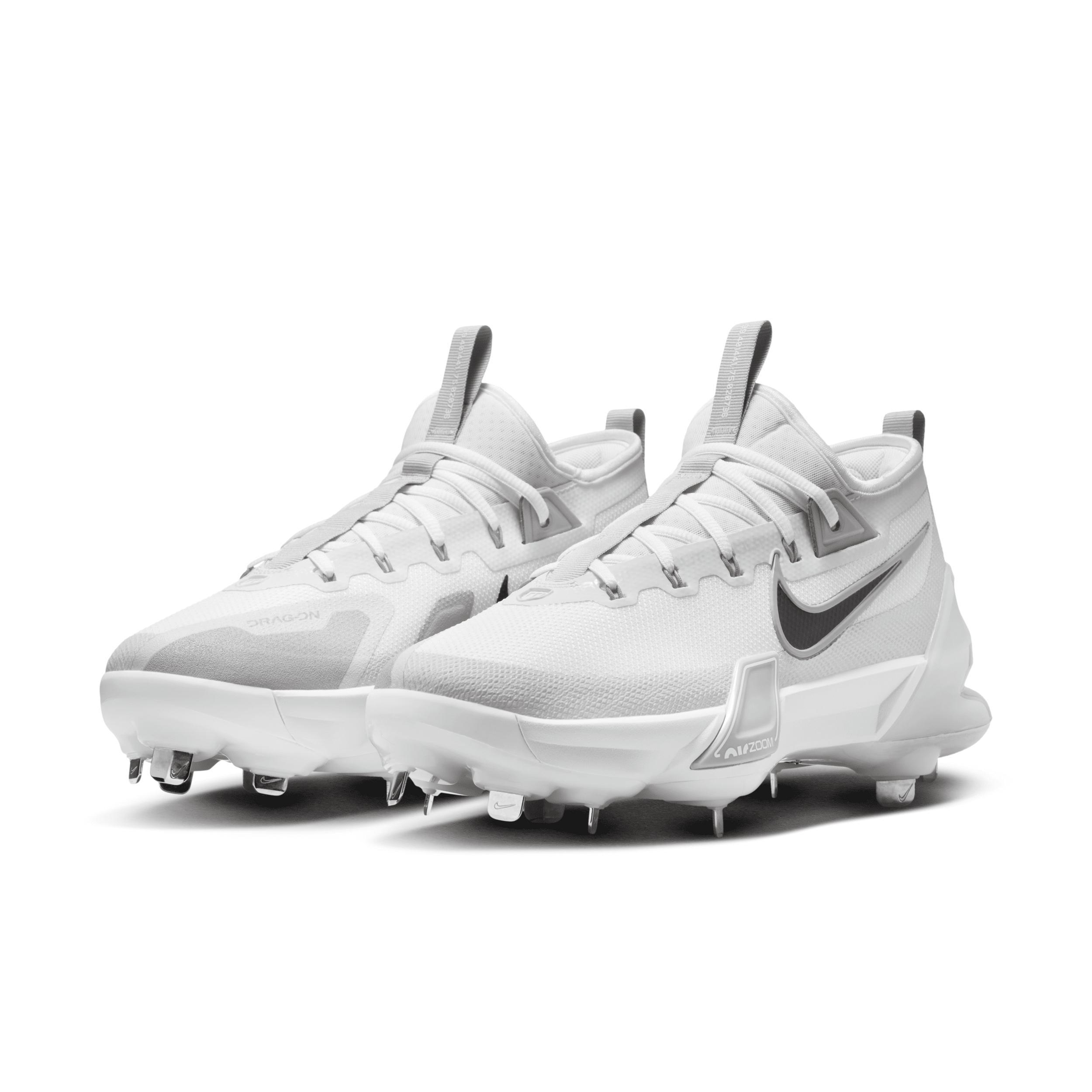 Nike Mens Nike Force Zoom Trout 9 Elite - Mens Baseball Shoes Black/White/Pure Platinum Product Image