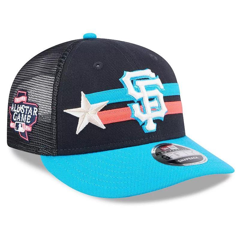 Mens New Era San Francisco Giants 2024 MLB All-Star Game Meshback Low Profile 9FIFTY Snapback Hat, Blue Product Image