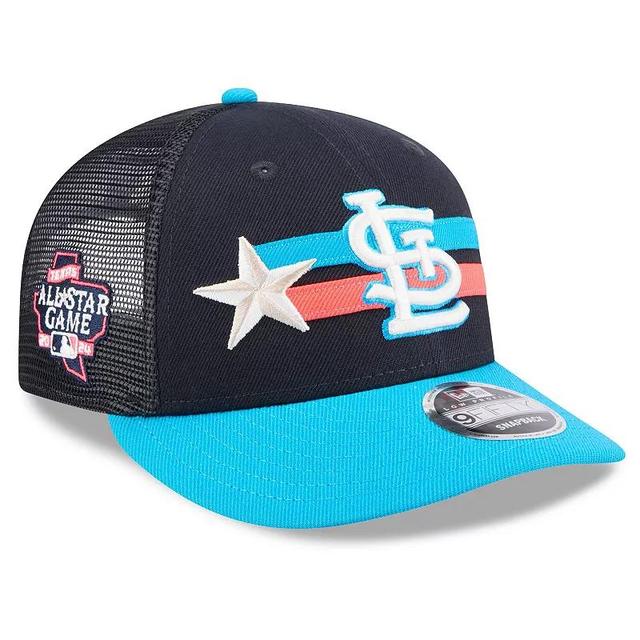 Mens New Era St. Louis Cardinals 2024 MLB All-Star Game Meshback Low Profile 9FIFTY Snapback Hat, Blue Product Image