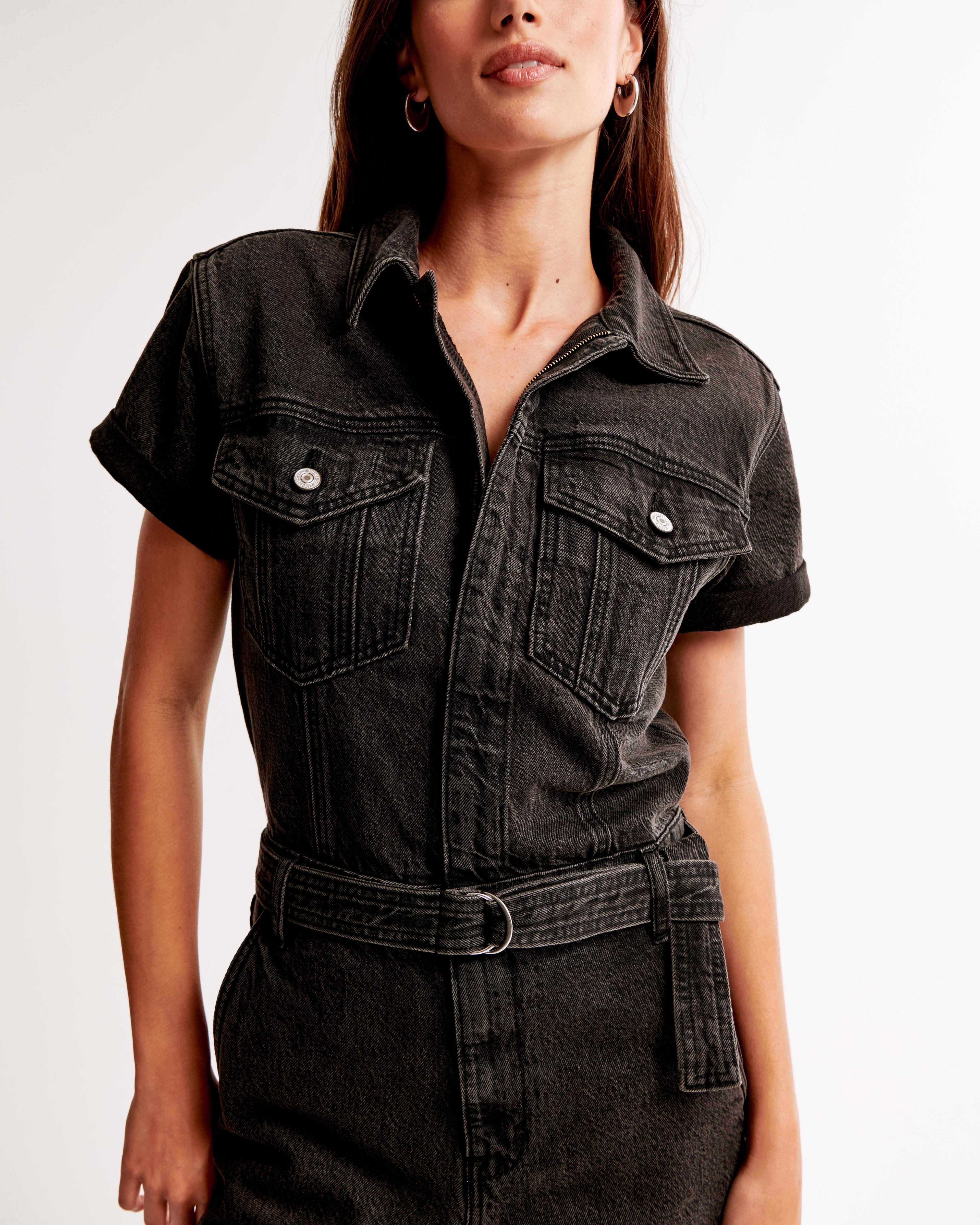 90s Relaxed Denim Jumpsuit Product Image