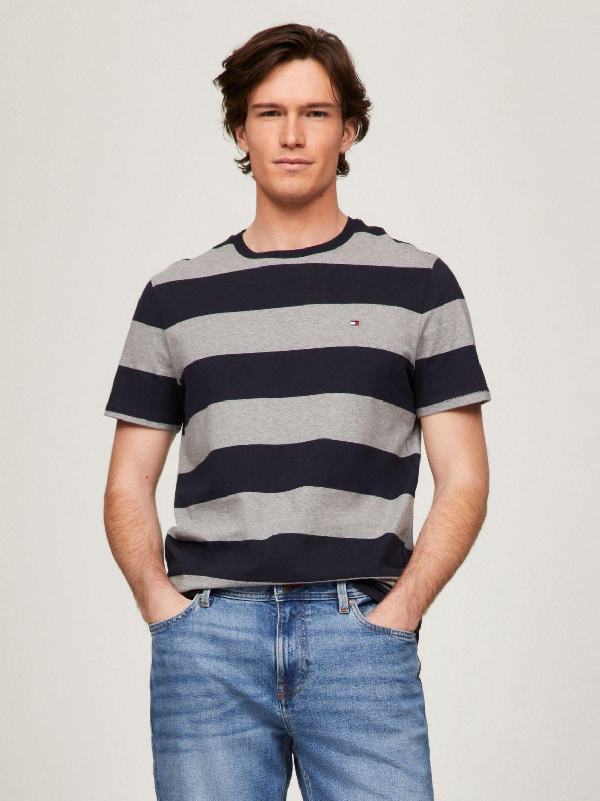 Tommy Hilfiger Men's Rugby Stripe T-Shirt Product Image