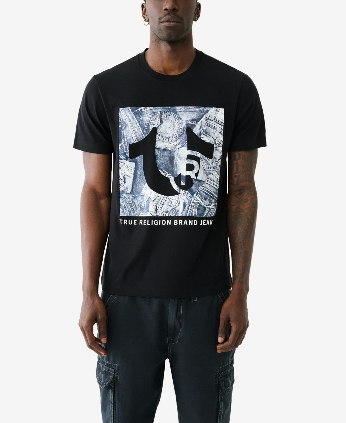 True Religion Mens Short Sleeve Aop Classic Tee Product Image