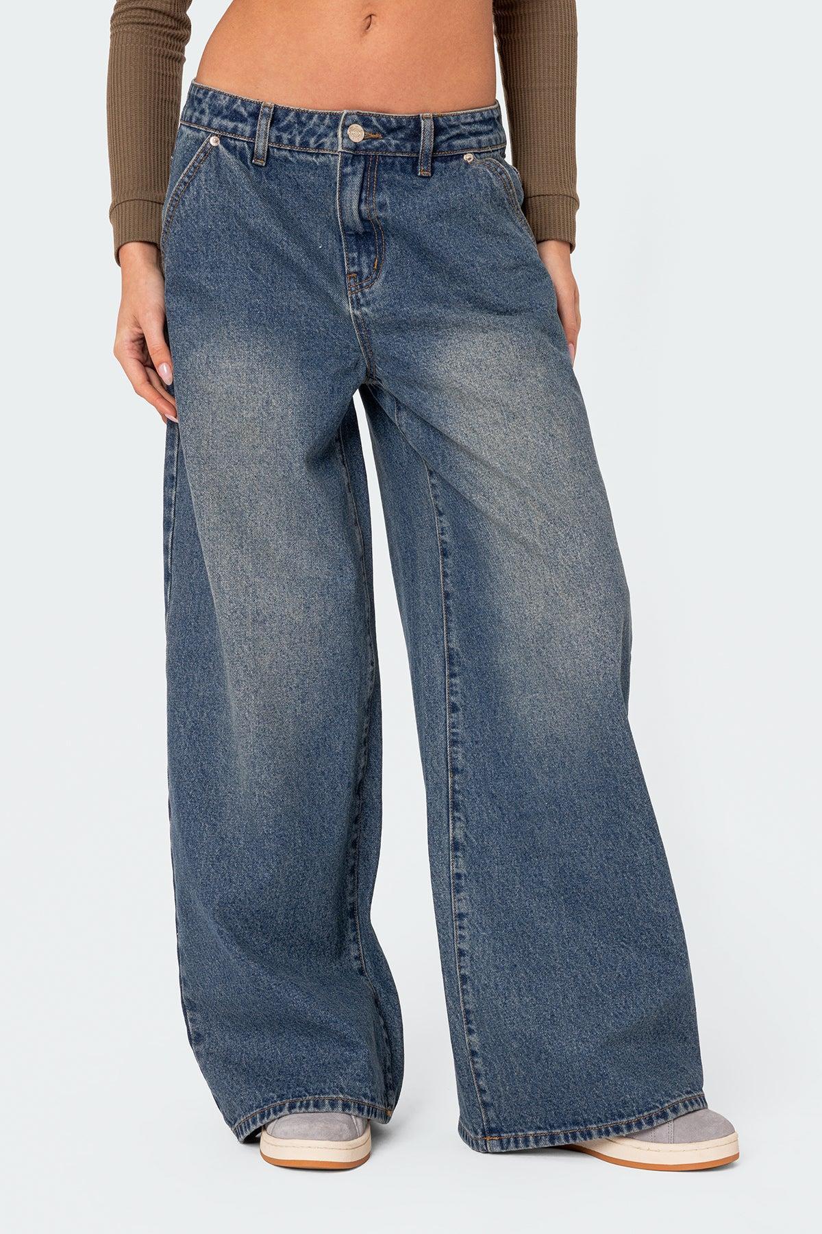 Super Baggy Wide Leg Jeans Product Image