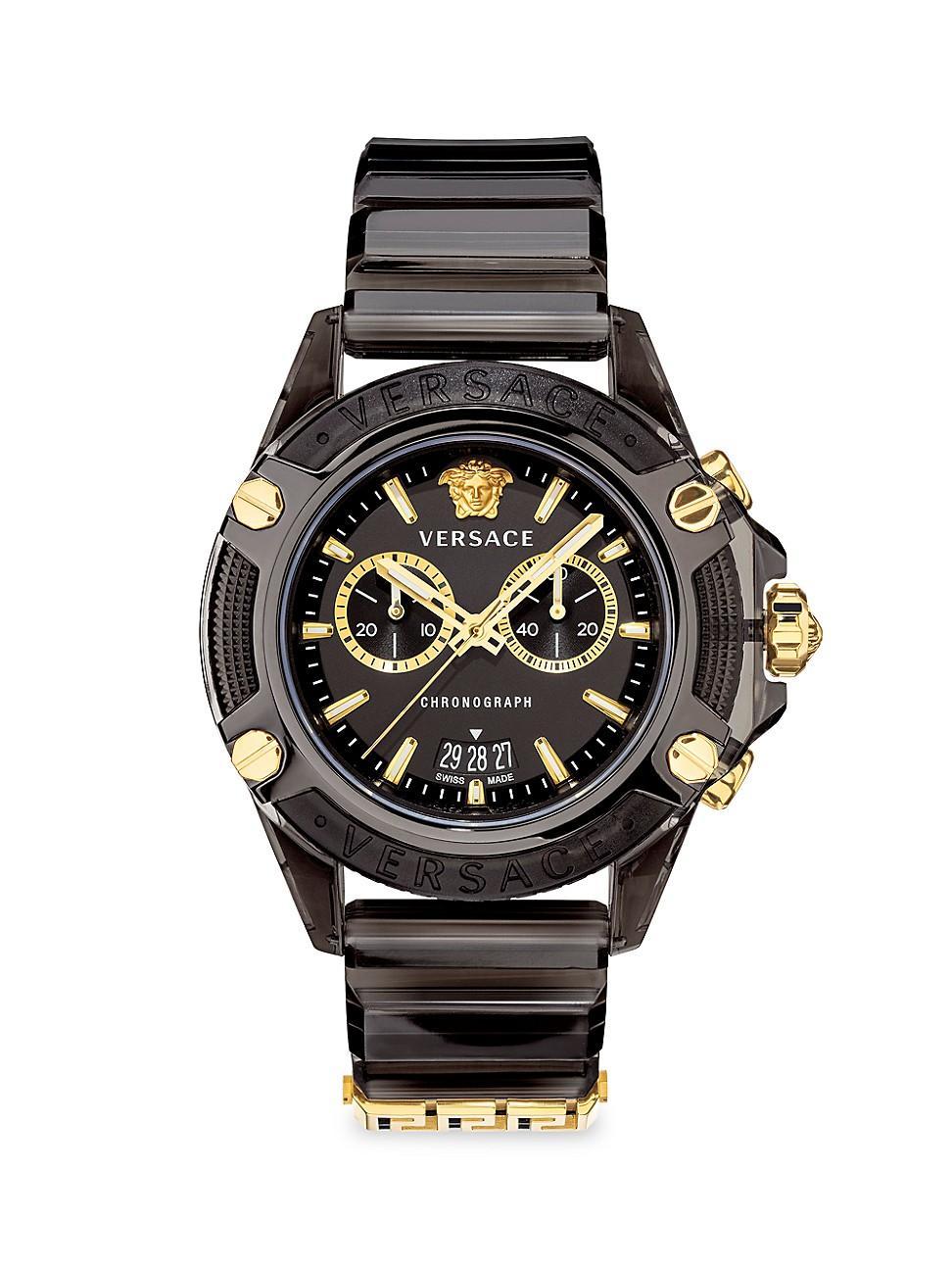 Mens Icon Active Silicone Strap Chronograph Watch Product Image