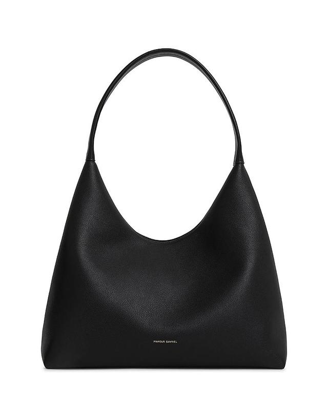 Mansur Gavriel Candy Pebbled Leather Shoulder Bag Product Image