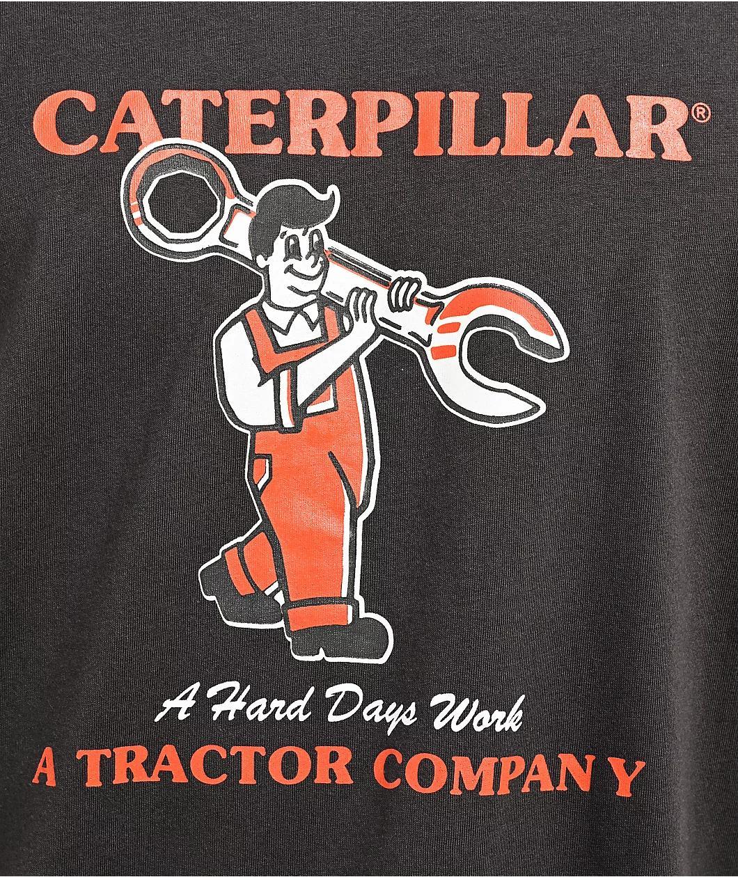 Caterpillar Street Vibes Wrench Black Wash T-Shirt Product Image