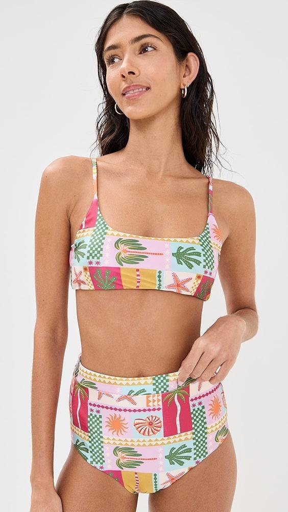 MINKPINK Under The Sea Bikini Top | Shopbop Product Image