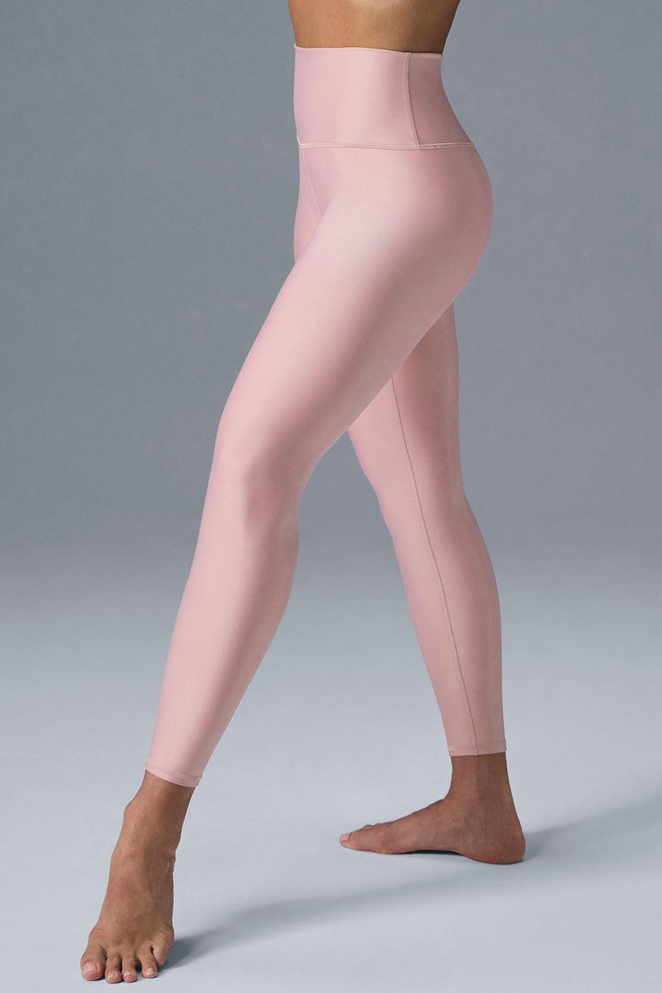 7/8 High-Waist Airlift Legging - Ballet Pink Female Product Image