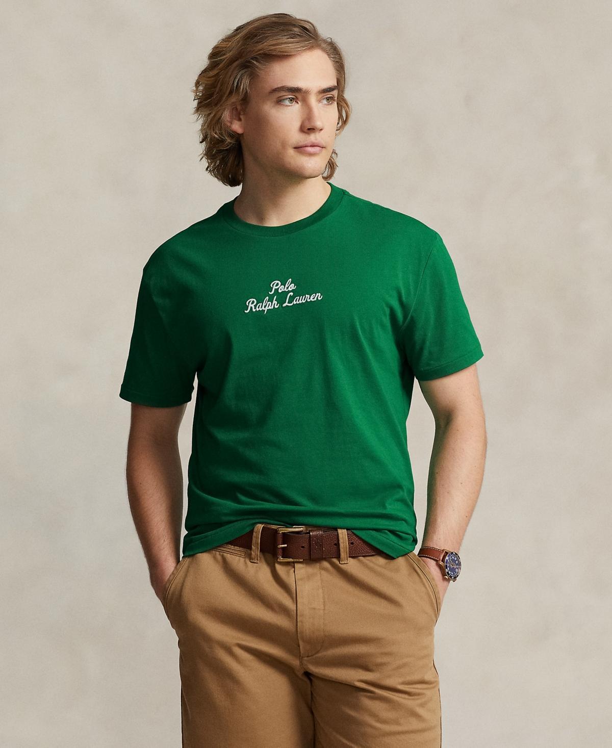 Polo Ralph Lauren Mens Classic-Fit Logo Jersey T-Shirt Product Image