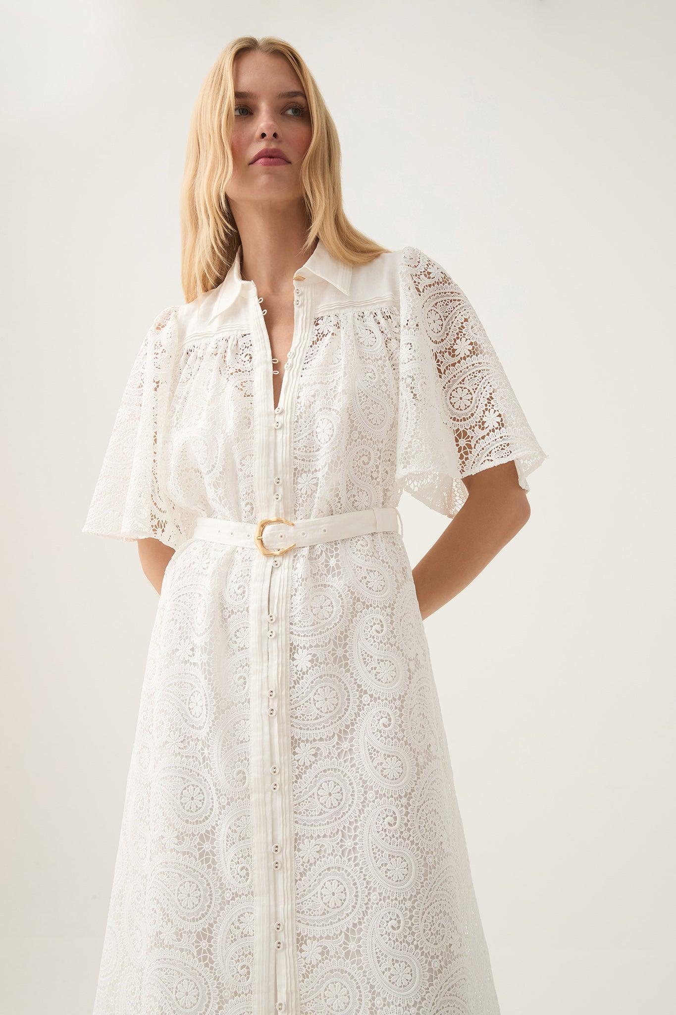 Laicey Paisley Midi Dress Product Image