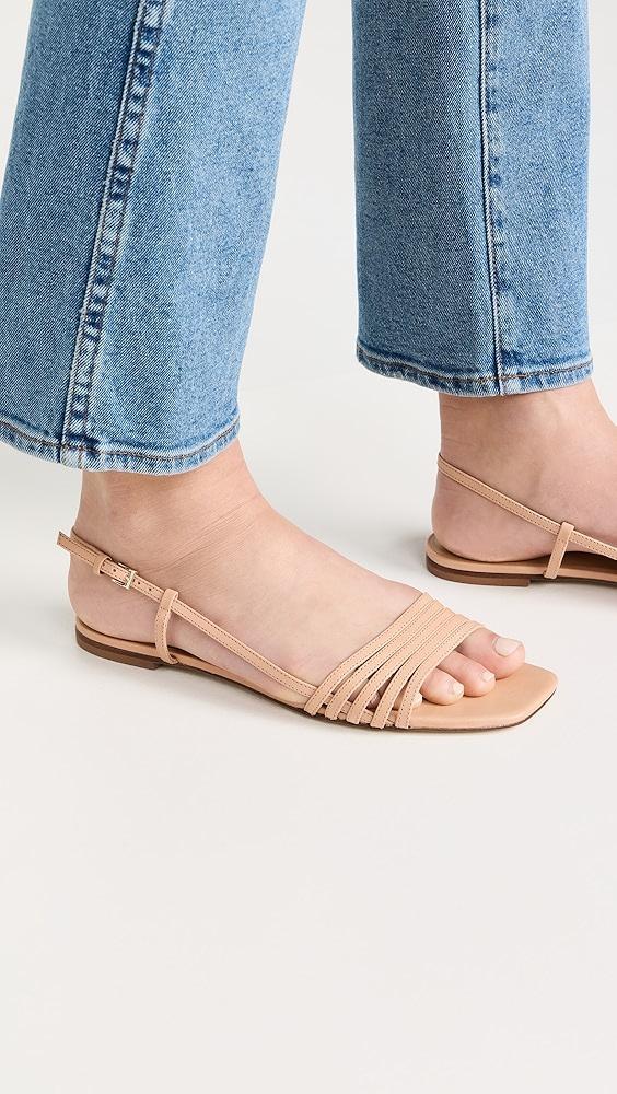 Reformation Millie Lattice Flat Sandals | Shopbop Product Image