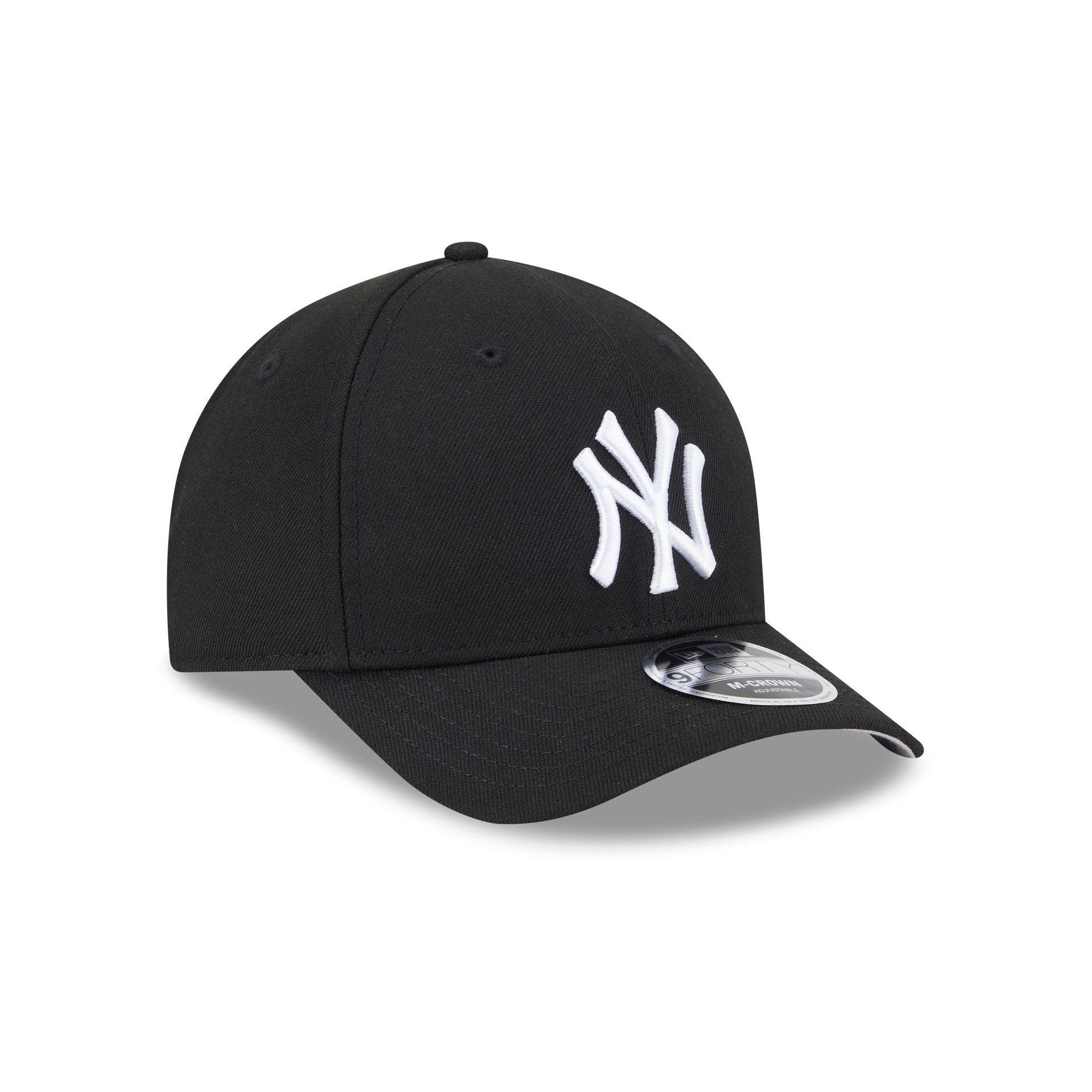 New York Yankees Black 9FORTY M-Crown Snapback Hat Male Product Image