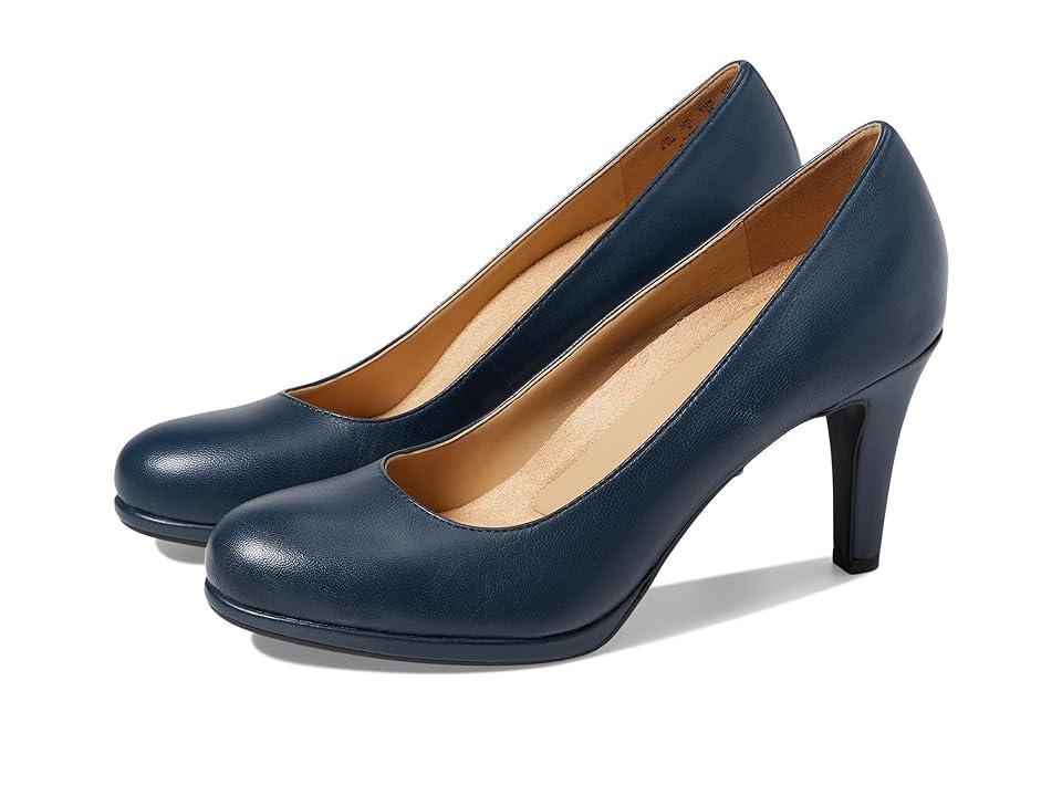 Naturalizer Michelle Leather Low Platform Pumps Product Image