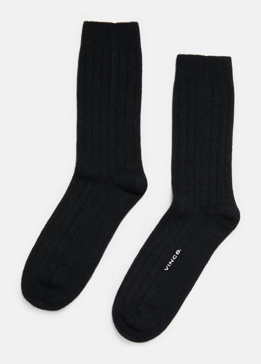 Women's Cashmere Rib Sock Product Image