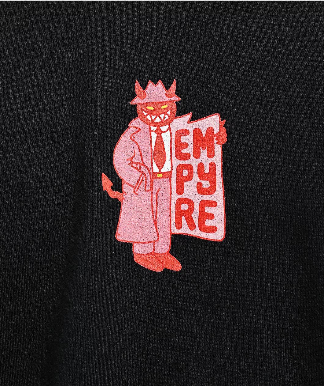 Empyre Eek Black Long Sleeve T-Shirt Product Image