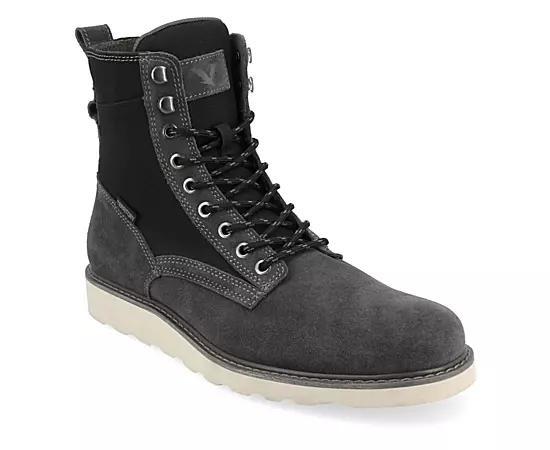 Territory Elevate Mens Tru Comfort Foam Lace-up Leather Ankle Boots Product Image