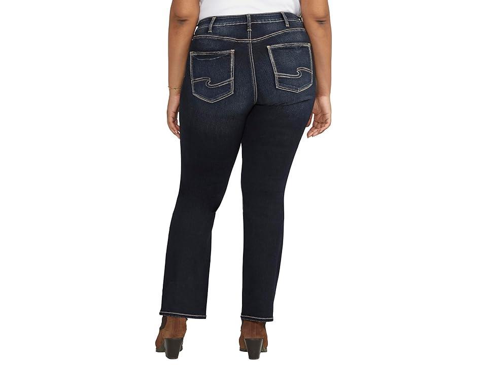 Silver Jeans Co. Plus Size Avery High-Rise Slim Bootcut Jeans W94627EDB484 (Indigo) Women's Jeans Product Image