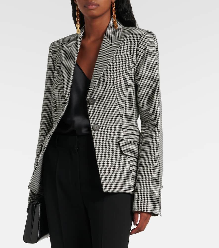 Tailored Blazer In Black/white Product Image