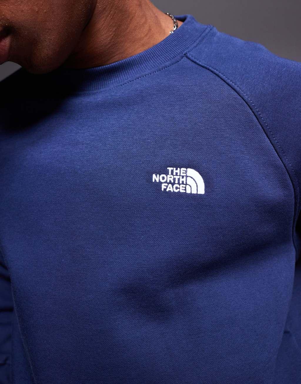 The North Face Evolution crew neck sweatshirt in navy Product Image