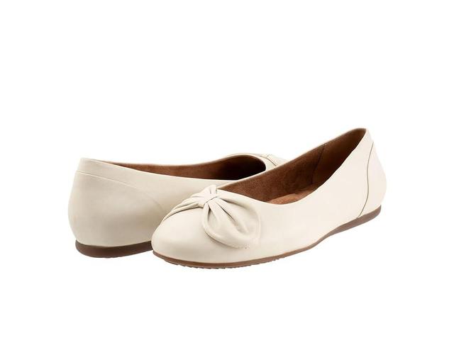 SoftWalk Sofia (Ivory) Women's Flat Shoes Product Image