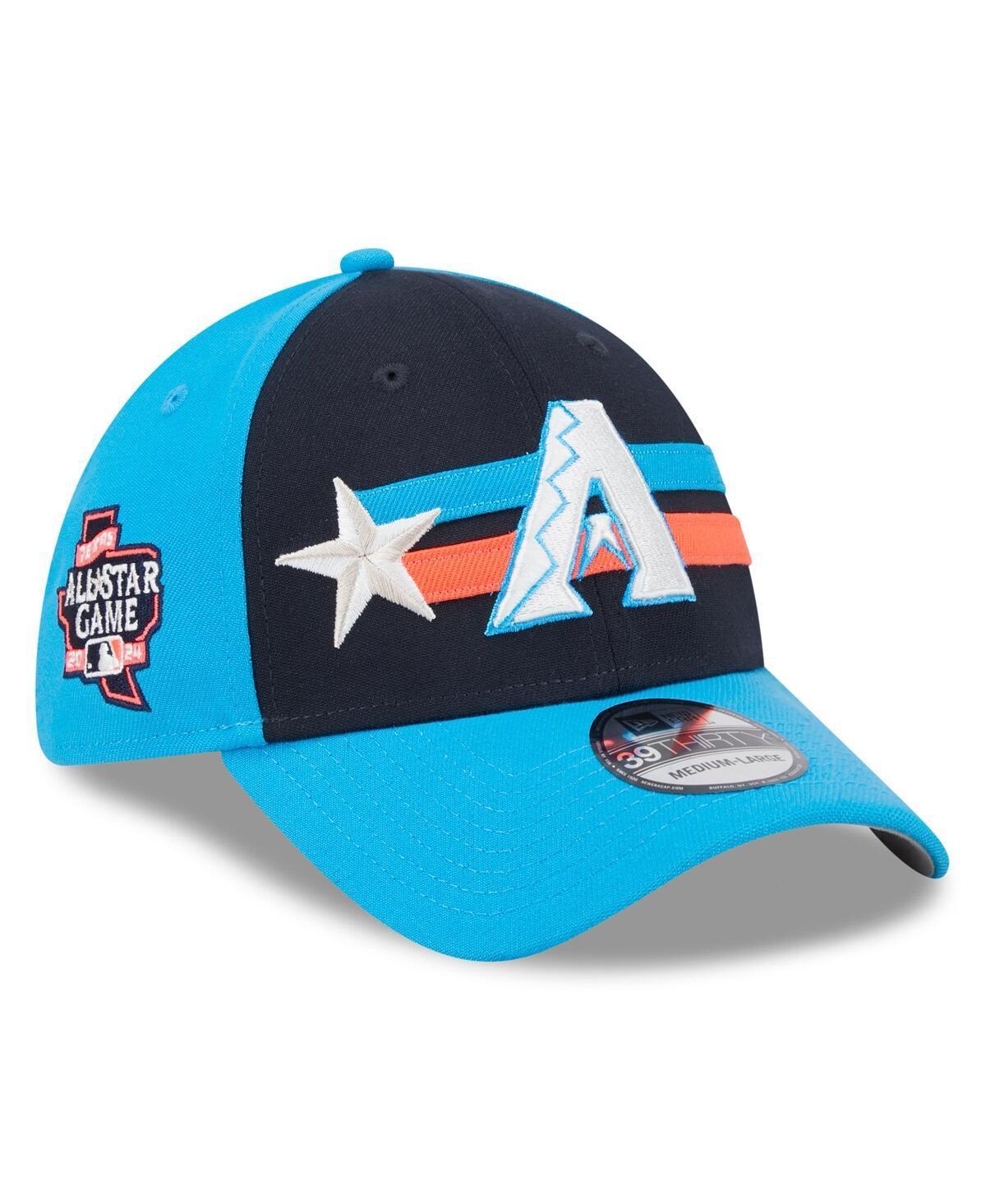 Mens New Era Arizona Diamondbacks 2024 MLB All-Star Game 39THIRTY Flex Hat Blue Product Image