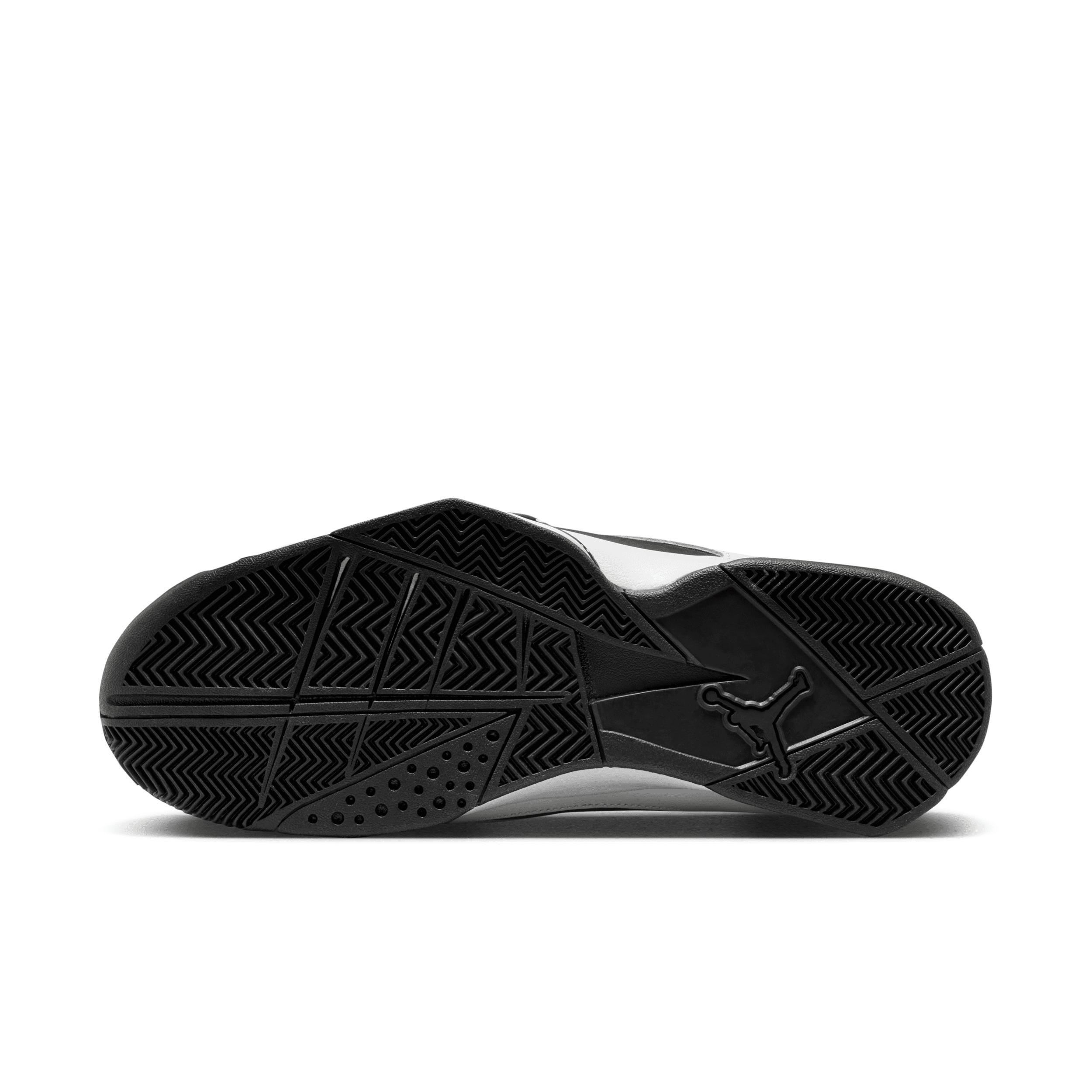 Jordan Mens Jordan True Flight - Mens Basketball Shoes White/Black Product Image