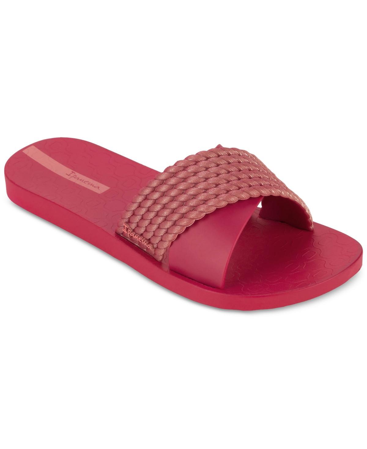 Ipanema Womens Street Ii Water-resistant Slide Sandals red Product Image