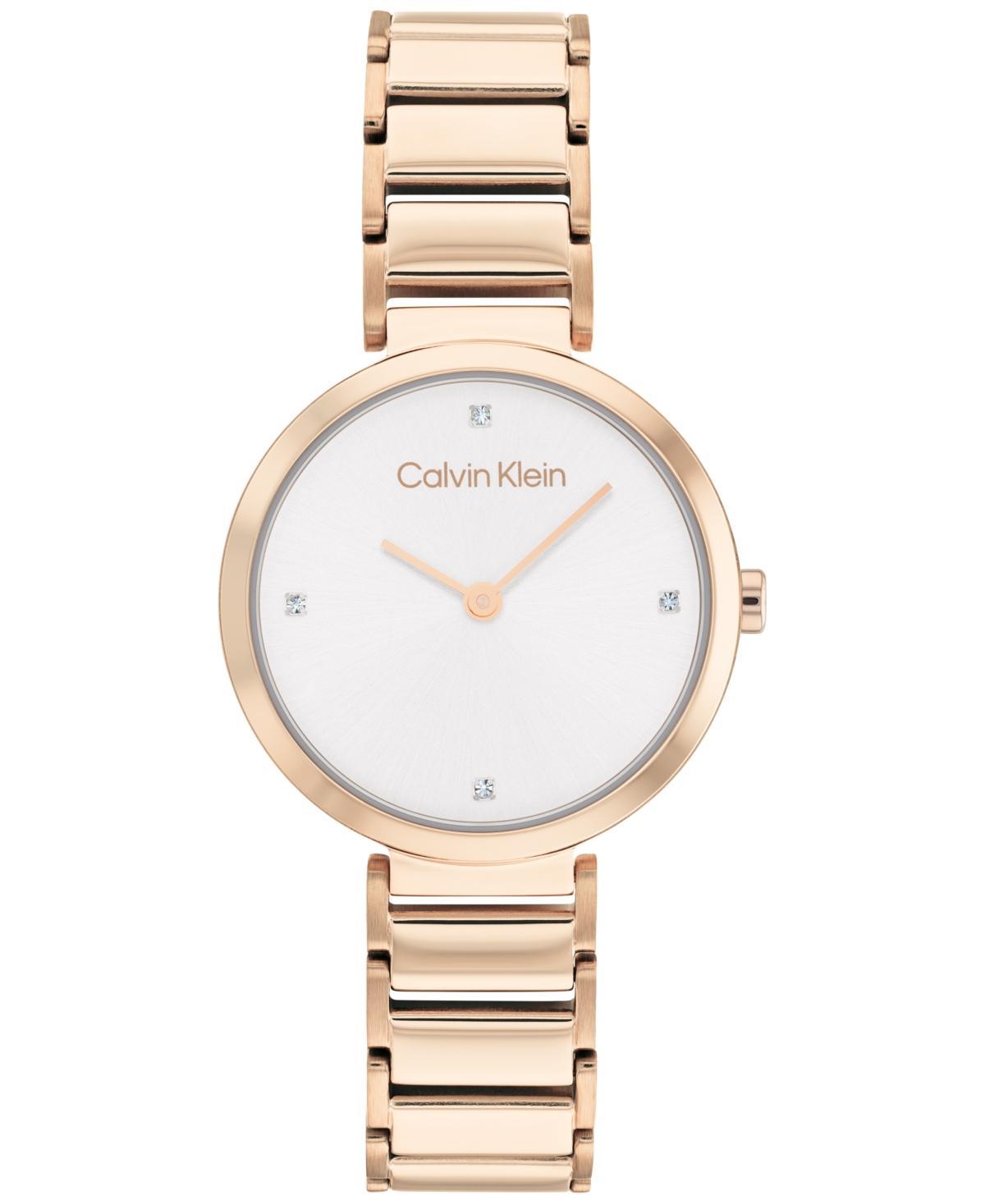 Calvin Klein Two-Tone Stainless Steel Bracelet Watch 28mm Product Image