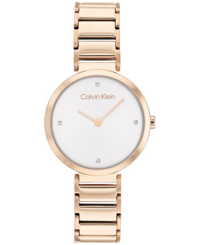 Calvin Klein Two-Tone Stainless Steel Bracelet Watch 28mm Product Image