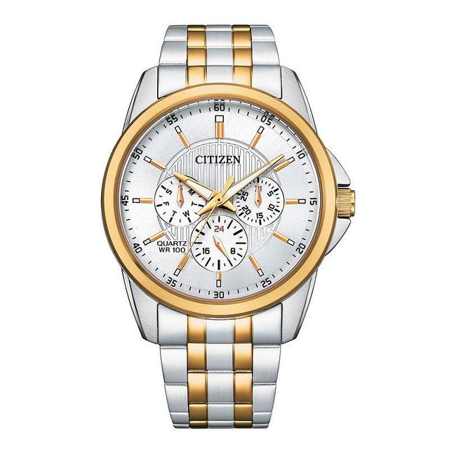 Citizen Mens Two-Tone Stainless Watch - AG8346-51A Gold Silver Product Image