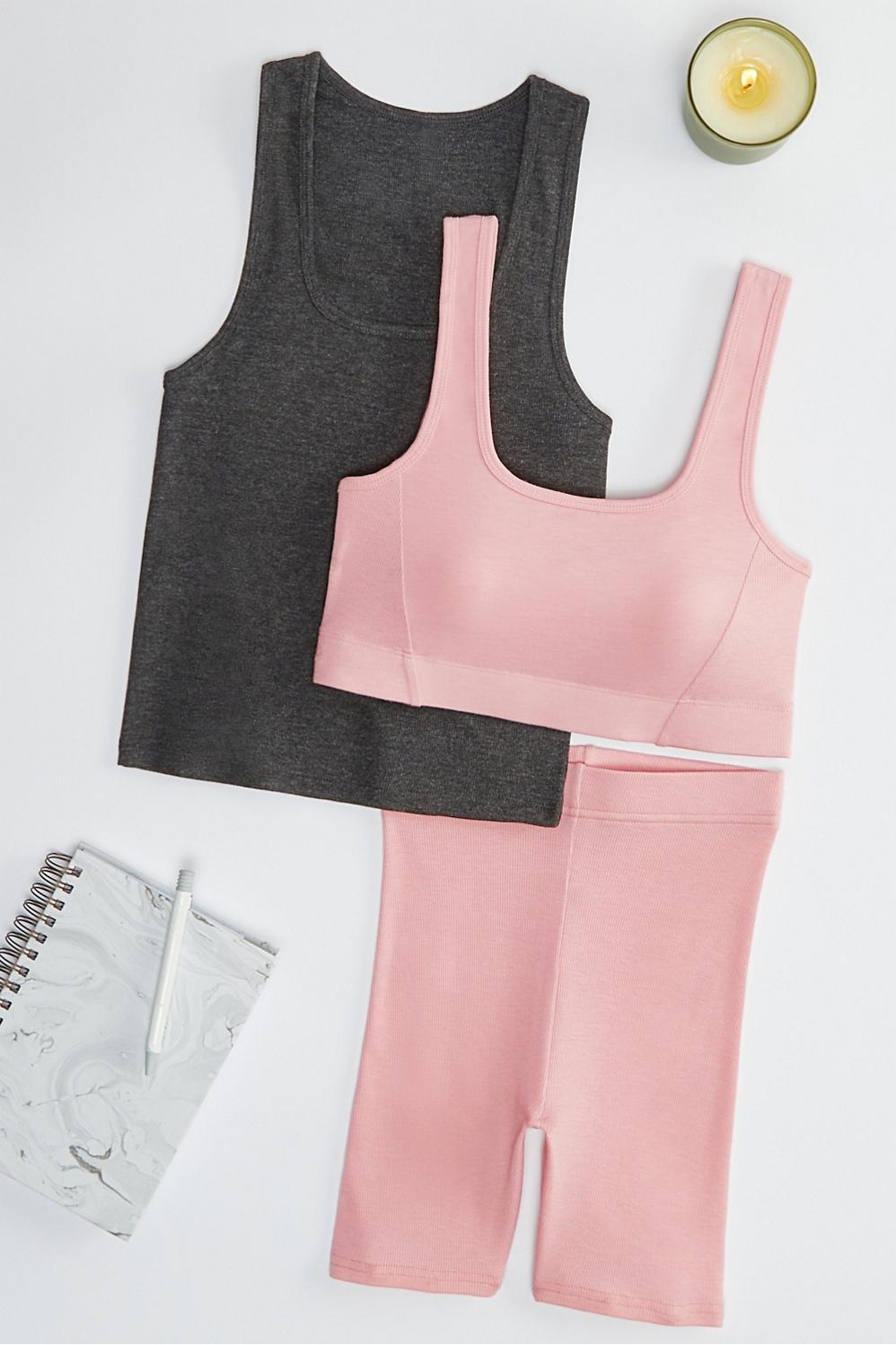 Fabletics Nirvana Womens black/black/pink/pink Size Osfm Product Image